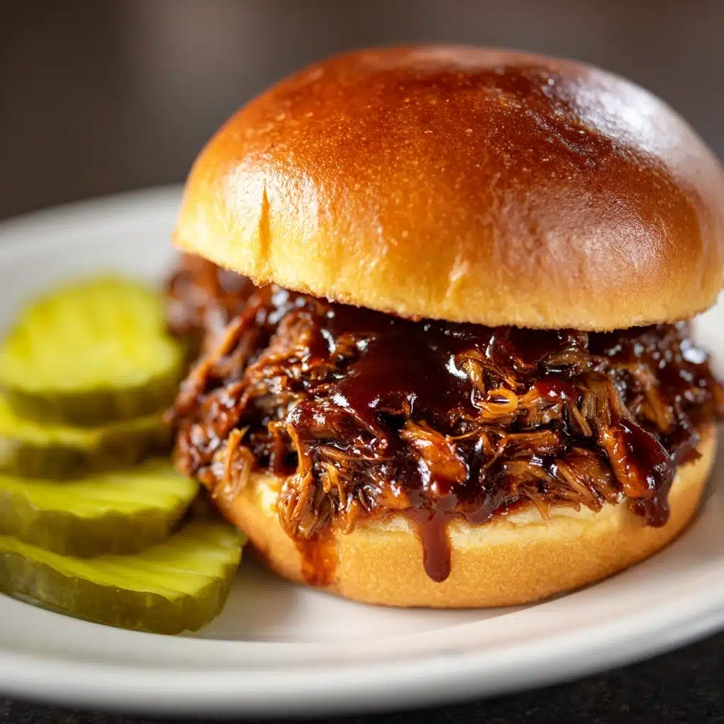 Slow Cooker Hot Honey Chicken Sandwiches Recipe - Recipe Image