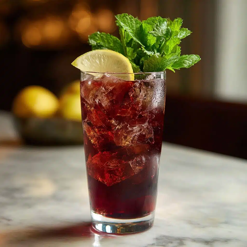 Cherry-Berry Iced Tea Recipe - Recipe Image