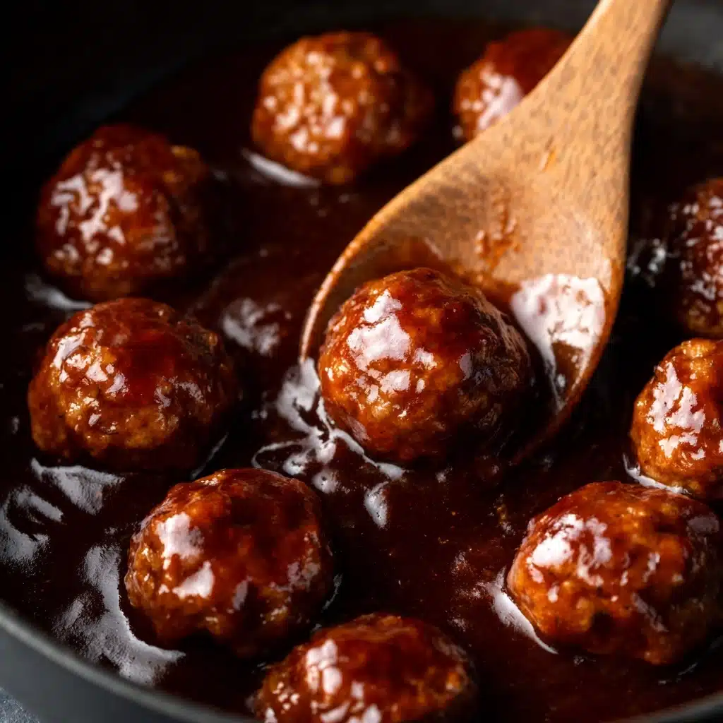 Slow Cooker Salisbury Steak Meatballs (Frozen Meatballs) Recipe - Recipe Image