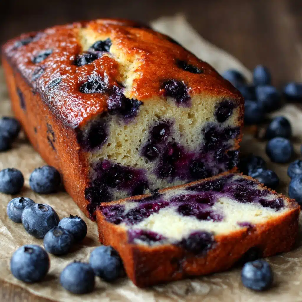 Blueberry Cream Cheese Bread Recipe - Recipe Image