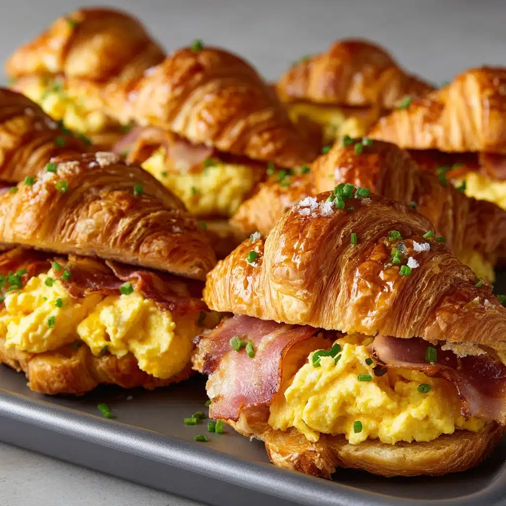 Croissant Breakfast Sandwiches Recipe - Recipe Image