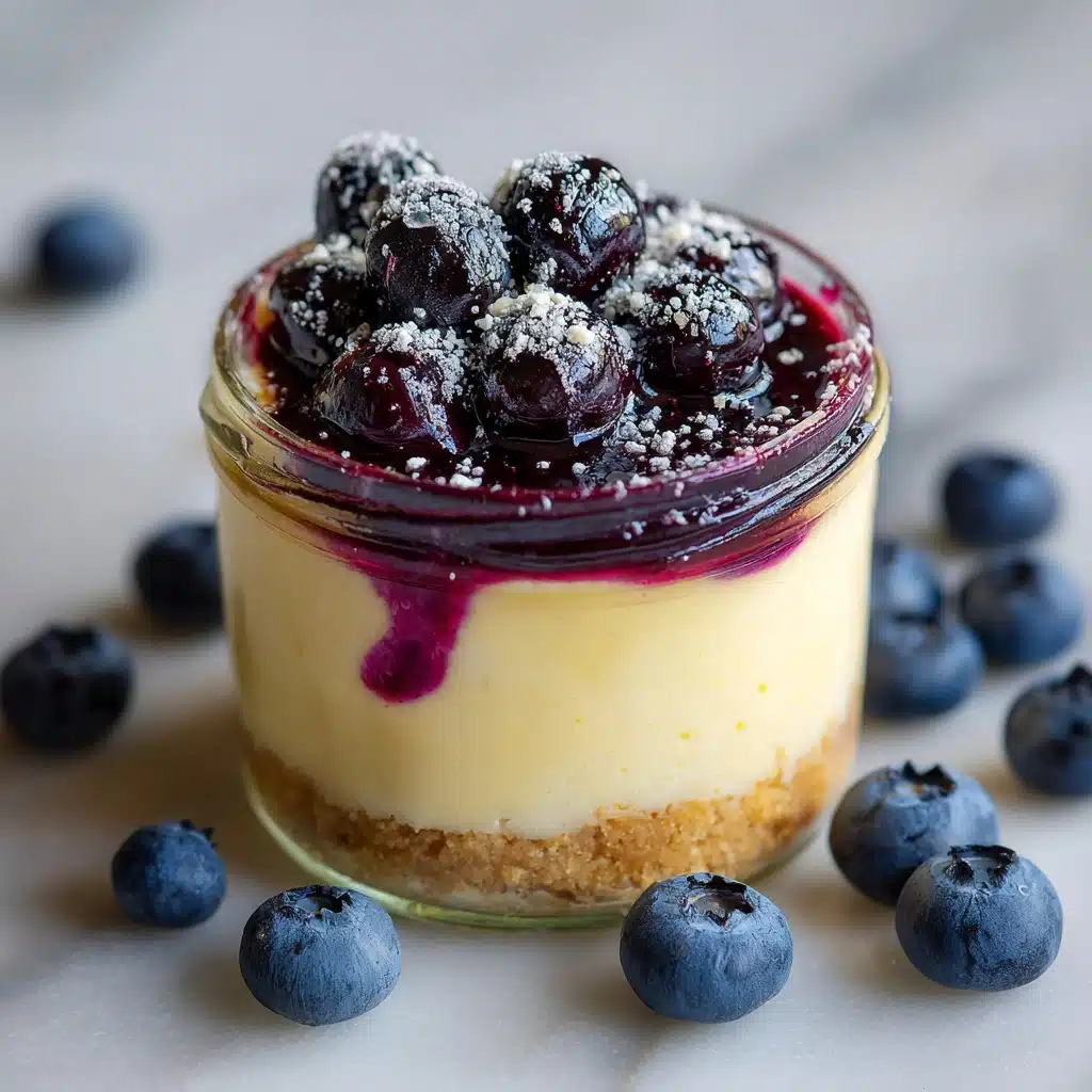 High Protein Cheesecake Jars Recipe - Recipe Image