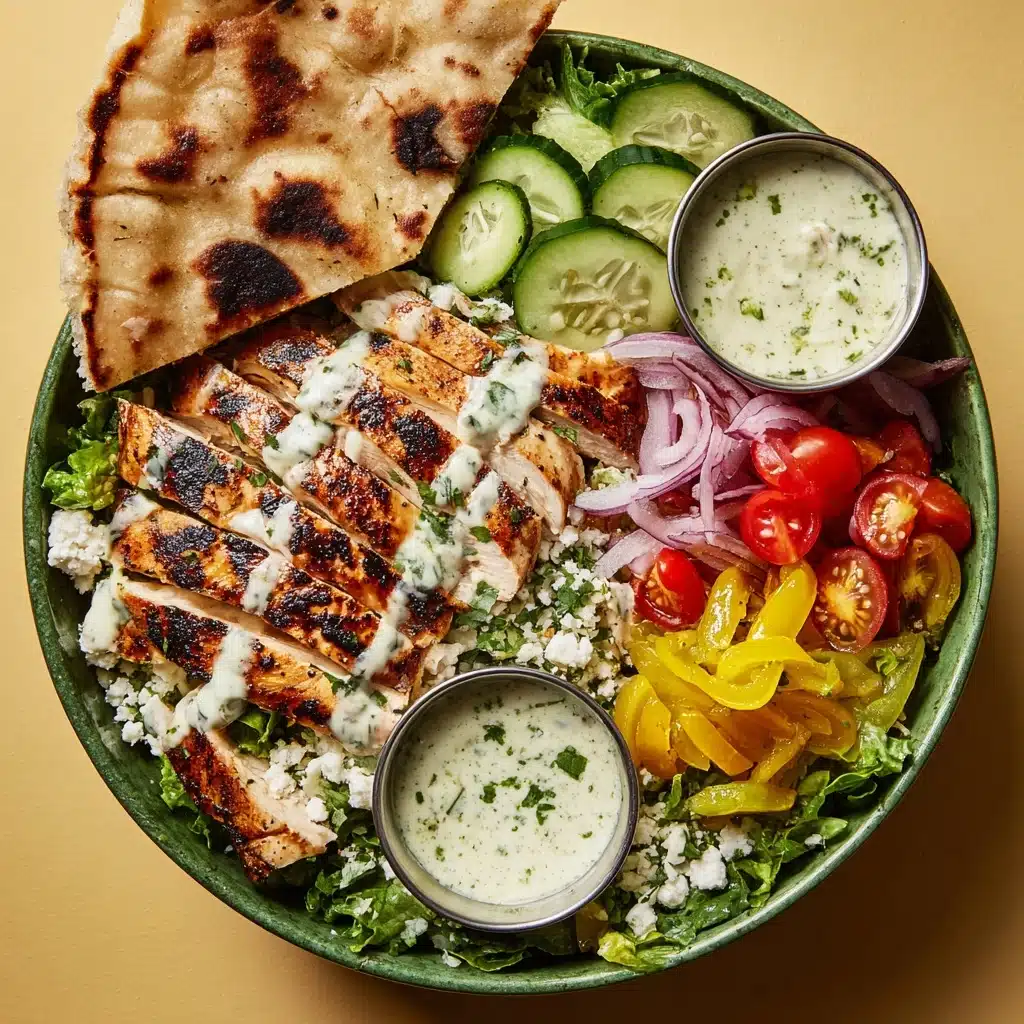 Mediterranean Chicken Tzatziki Bowls Recipe - Recipe Image