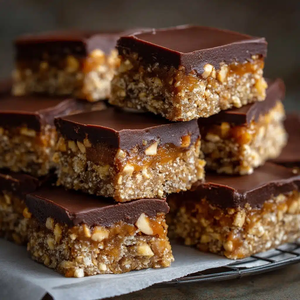 Chocolate Date Almond Bars Recipe - Recipe Image