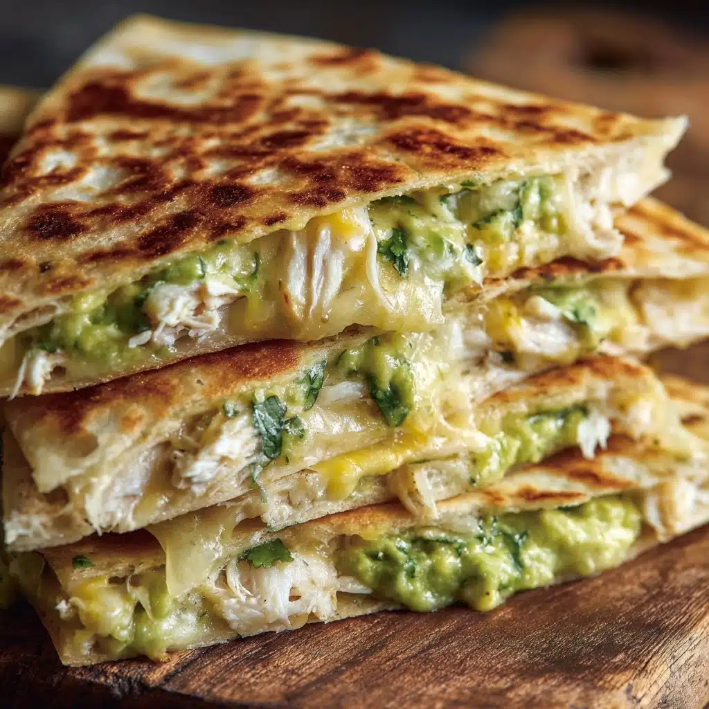 Mini Chicken Avocado Quesadillas Recipe - Recipe Image