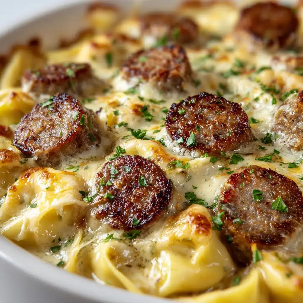 Crockpot Pierogi Casserole with Kielbasa Recipe - Recipe Image
