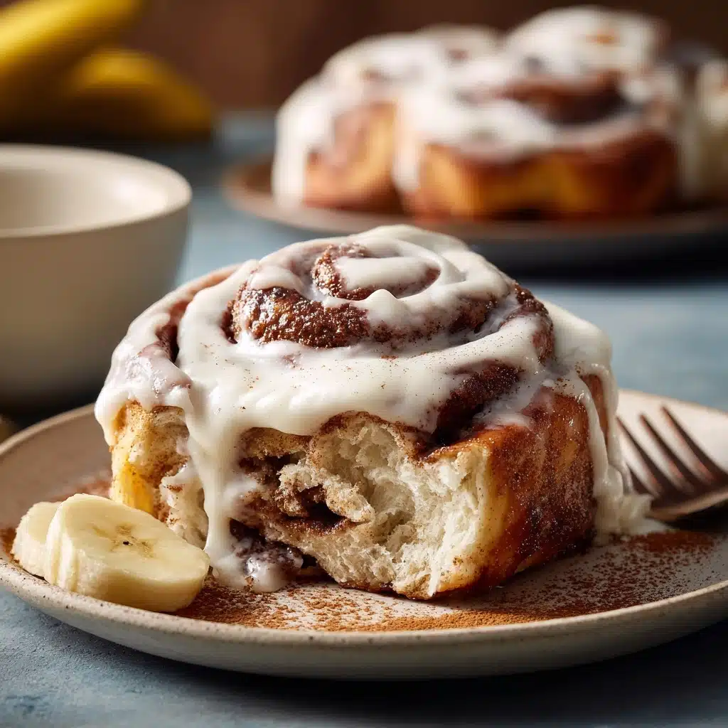 Banana Bread Cinnamon Rolls: A Delicious Twist on a Classic Treat Recipe - Recipe Image
