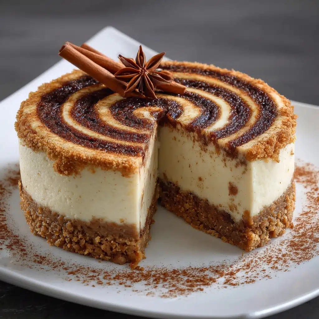 Cinnamon Roll Cheesecake Recipe - Recipe Image