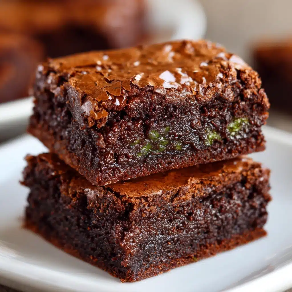 Zucchini Brownies Recipe - Recipe Image