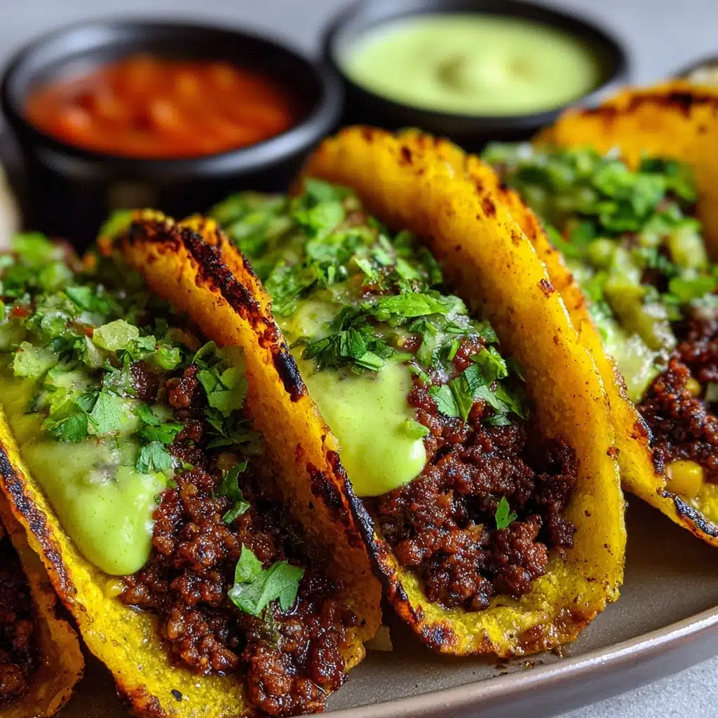 Crispy Ground Beef Tacos Recipe - Recipe Image