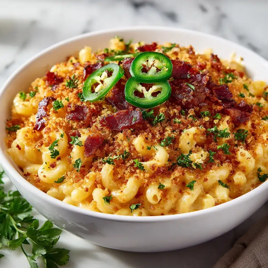 Jalapeño Popper Mac and Cheese Recipe - Recipe Image