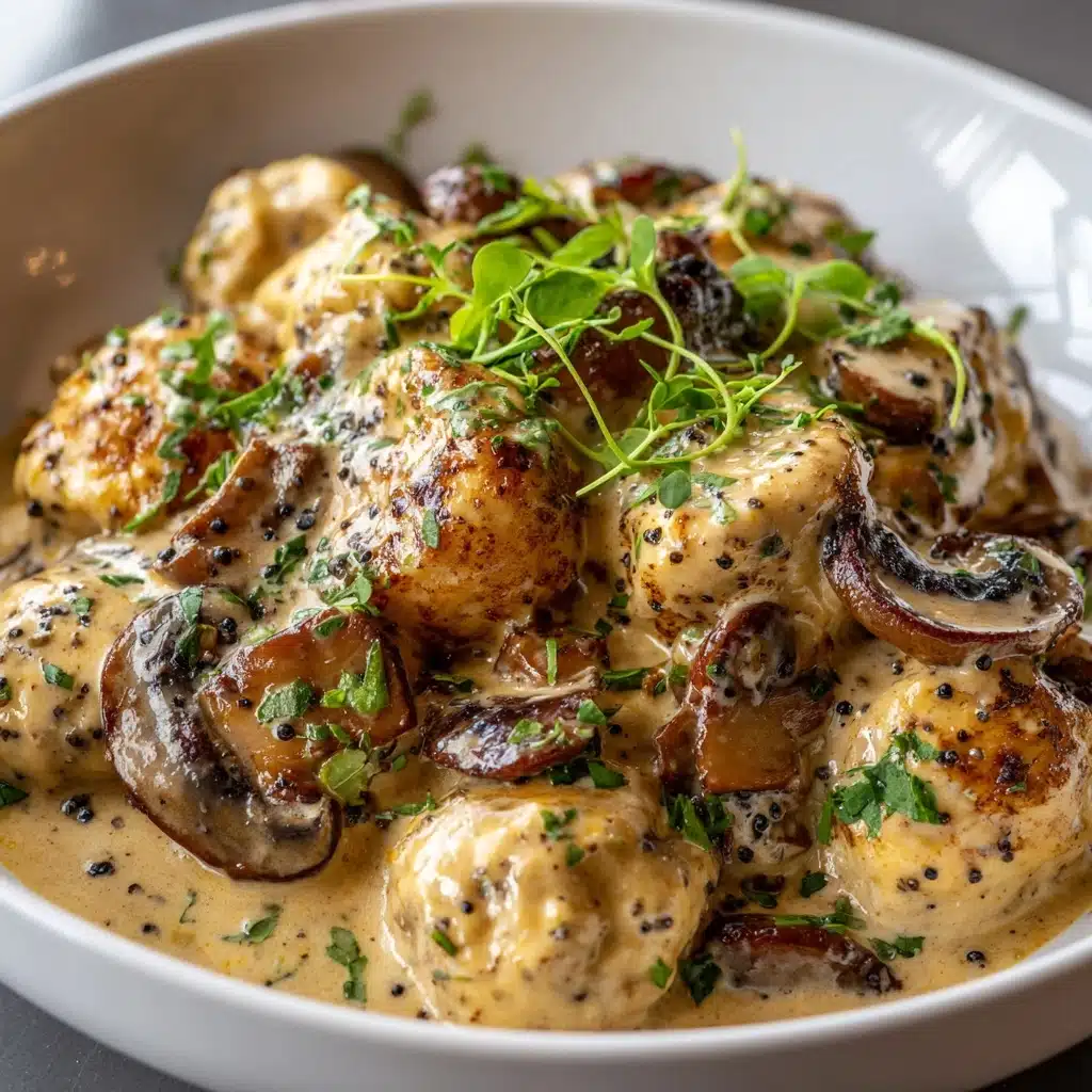 Chicken Mushroom Stroganoff Recipe - Recipe Image