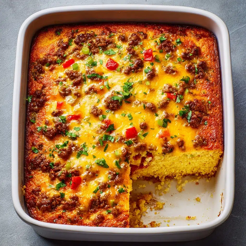 Keto Cheeseburger Casserole Recipe - Recipe Image