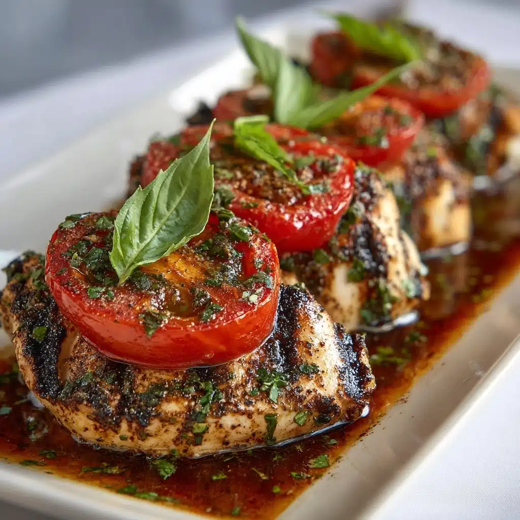 Grilled Chicken Caprese Recipe - Recipe Image