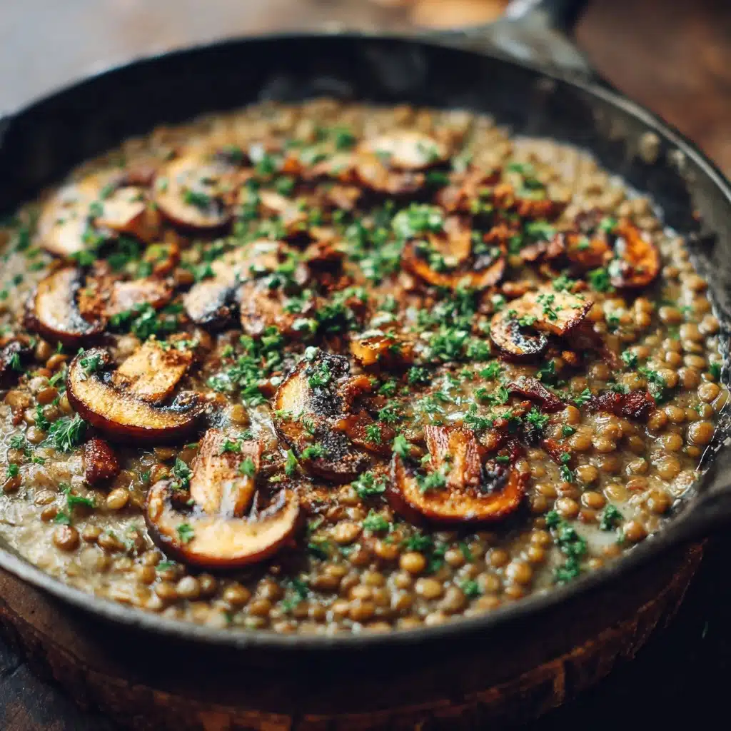 Lentil Mushroom Stroganoff: A Hearty Vegetarian Delight Recipe - Recipe Image