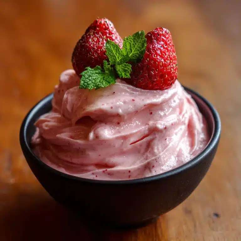 Fluffy Strawberry Mousse Recipe