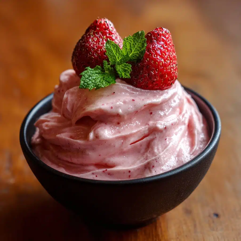 Fluffy Strawberry Mousse Recipe