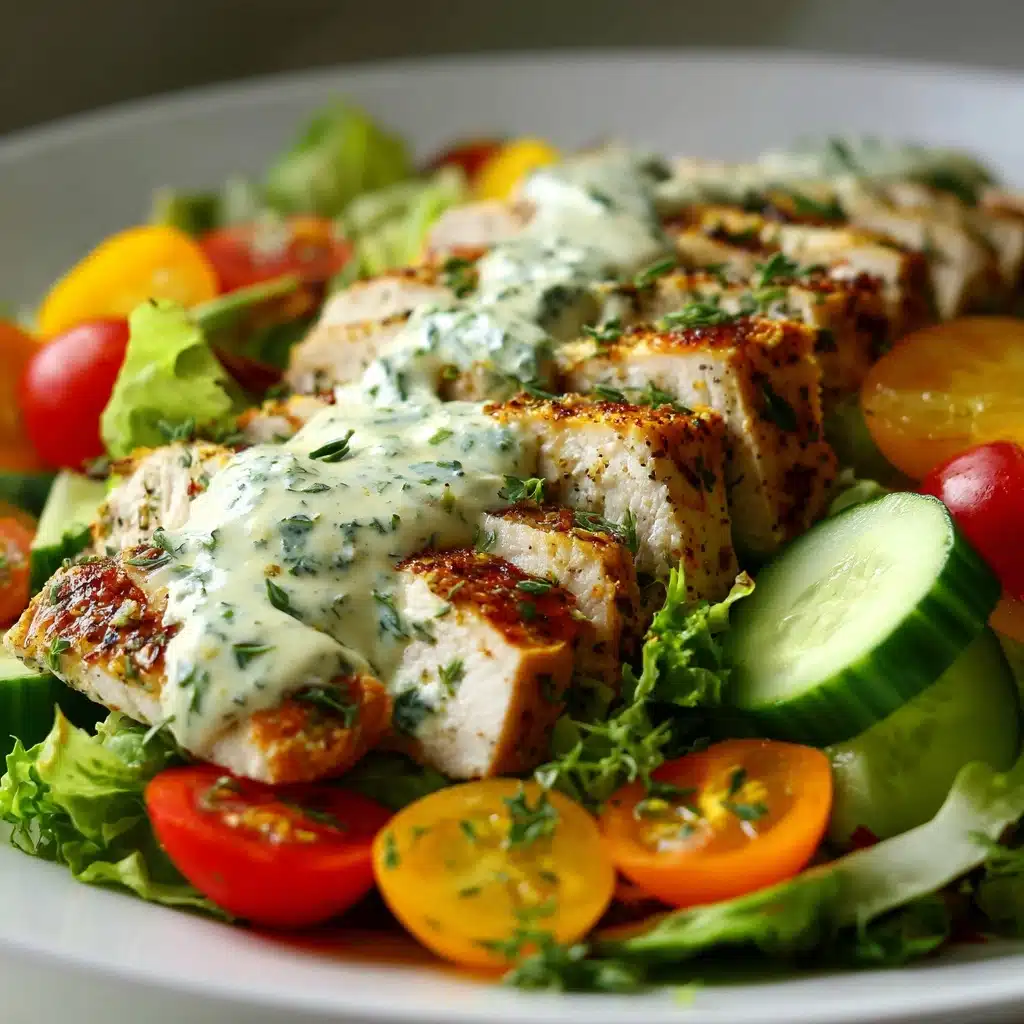 Tzatziki Chicken Salad: An Incredible Ultimate Recipe - Recipe Image