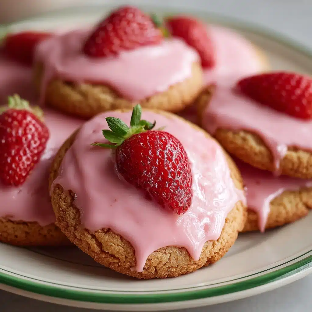 Strawberry Sugar Cookies Recipe - Recipe Image