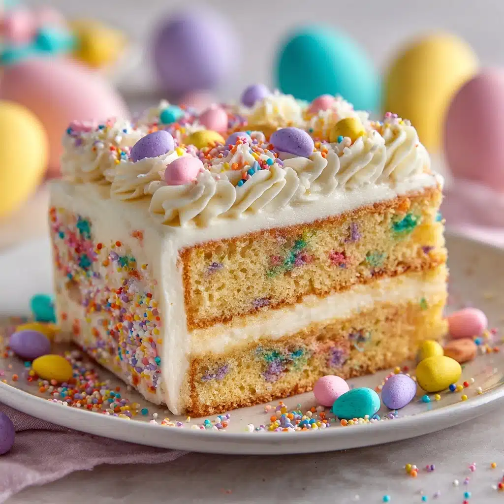 Easter Poke Cake Recipe - Recipe Image