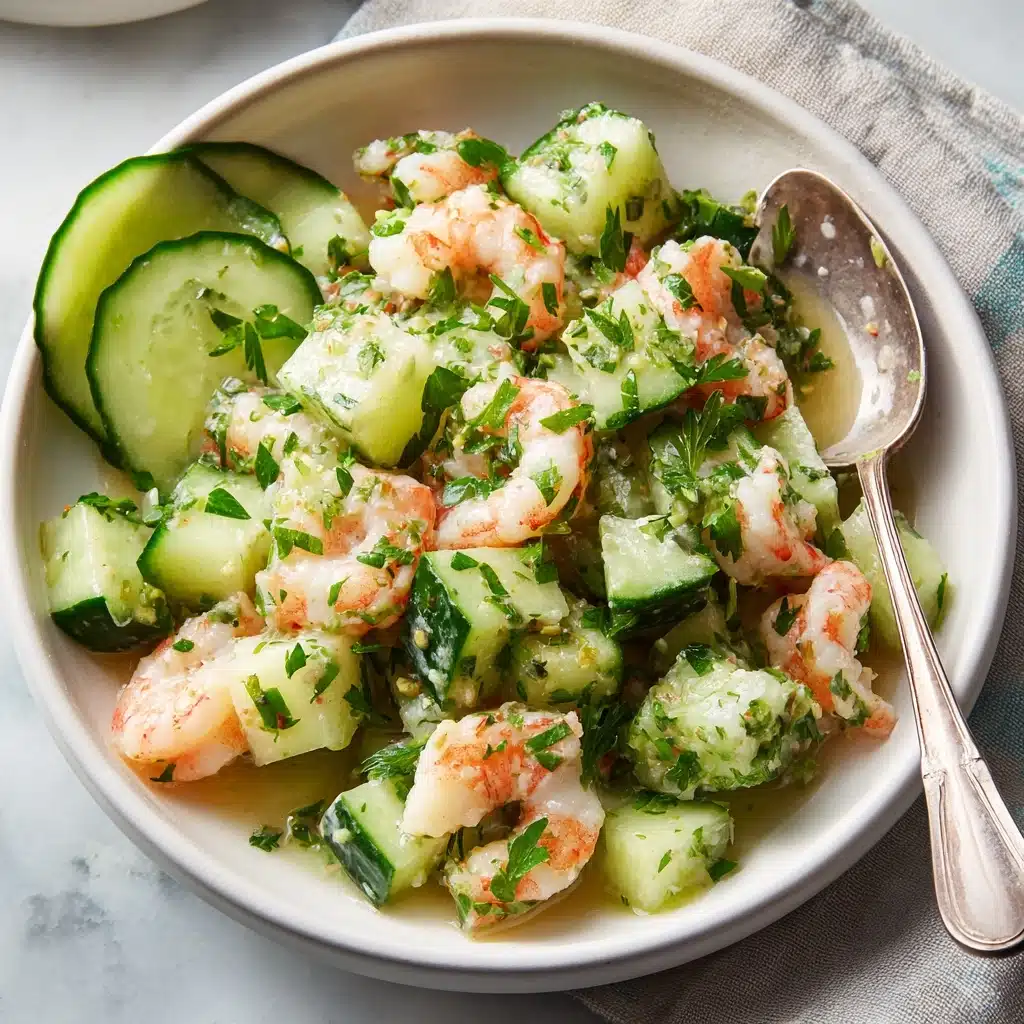 Cucumber Shrimp Salad Recipe - Recipe Image