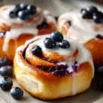 Homemade Blueberry Sweet Rolls Recipe