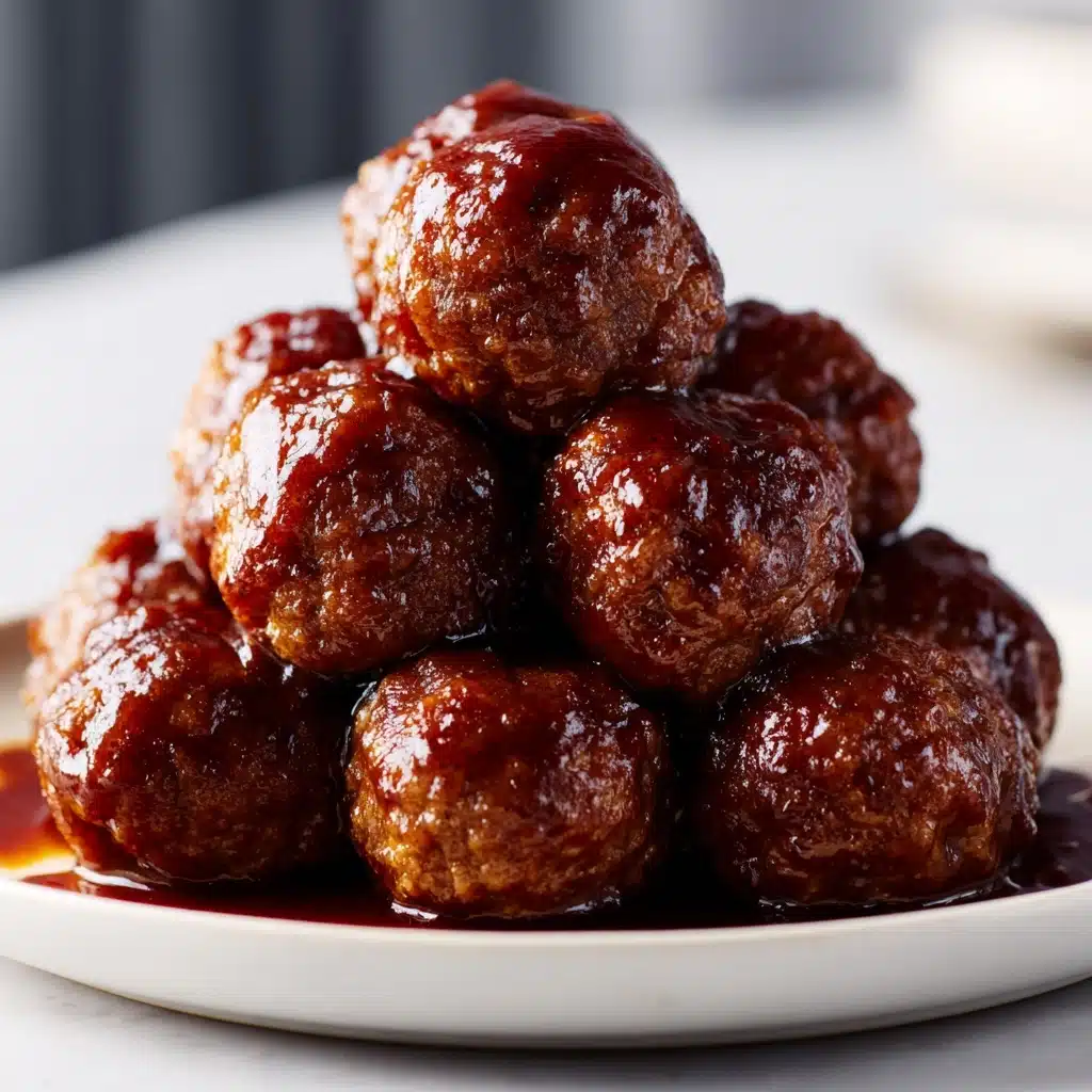 Instant Pot Cranberry Meatballs Recipe - Recipe Image