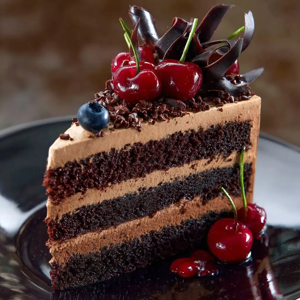 Chocolate Forest Cake Recipe - Recipe Image