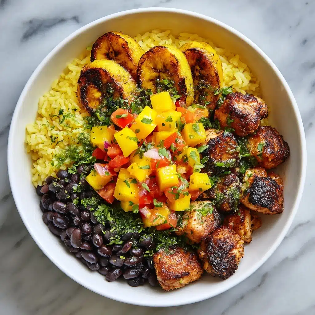 Cuban Chicken & Black Bean Rice Bowls Recipe - Recipe Image