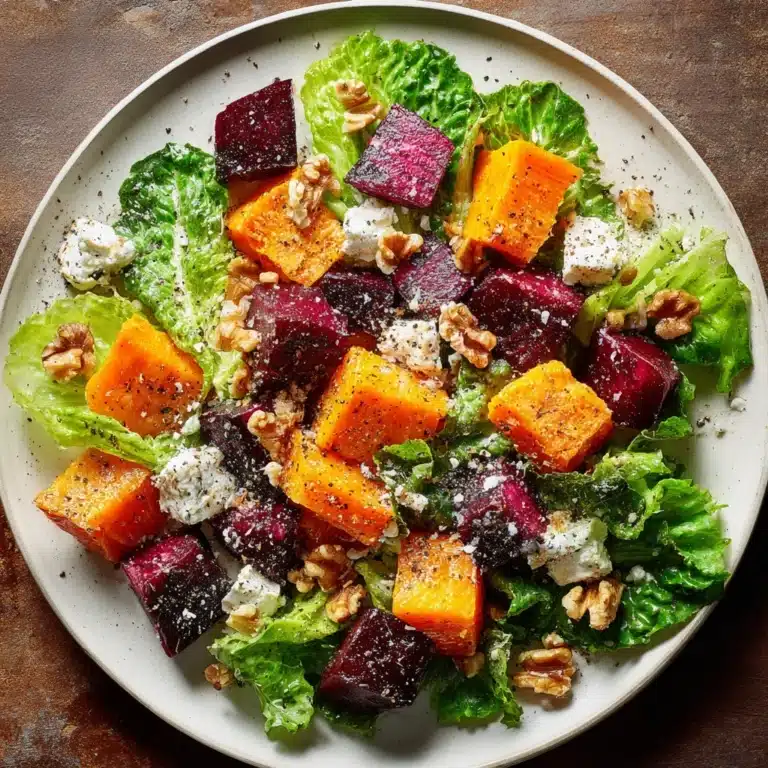 Salad with Sweet Potato & Feta Delights! Recipe