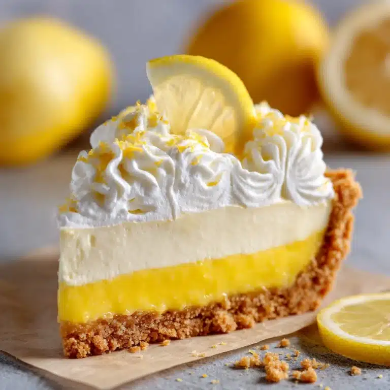 Classic Southern Lemon Icebox Pie Recipe