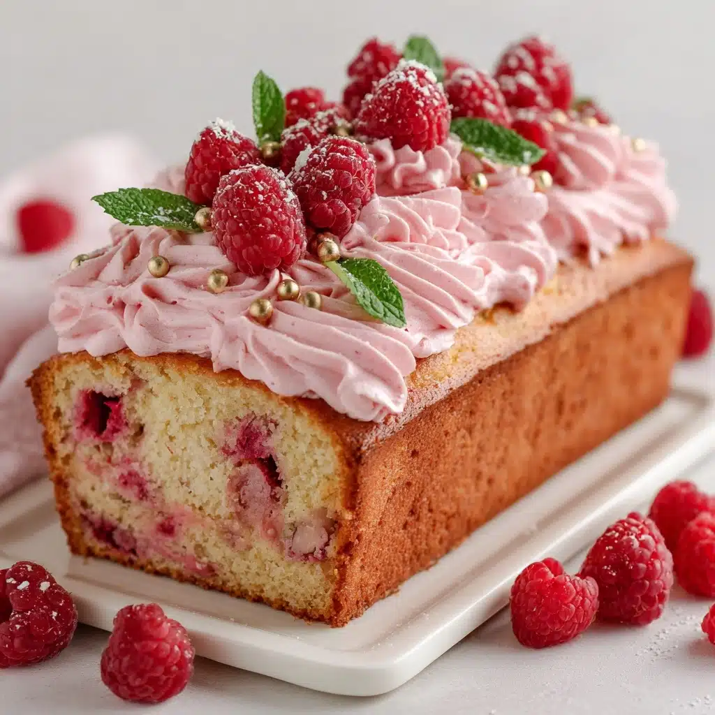 Lemon Raspberry Loaf Cake Recipe