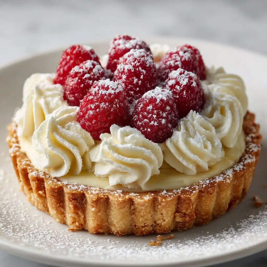 Rich White Chocolate Mousse Tart Recipe