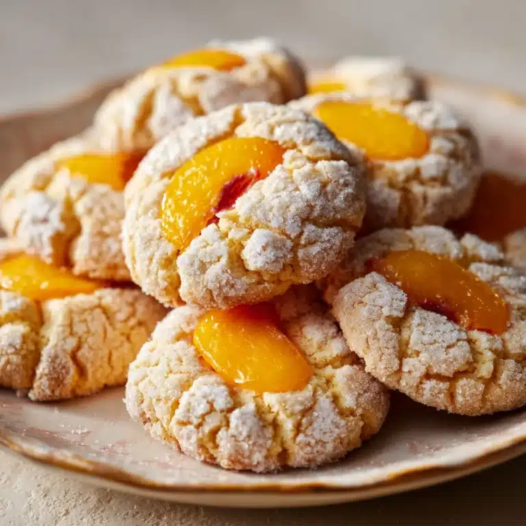 Peach Cobbler Cookies Recipe