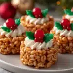Rice Krispie Christmas Puddings Recipe