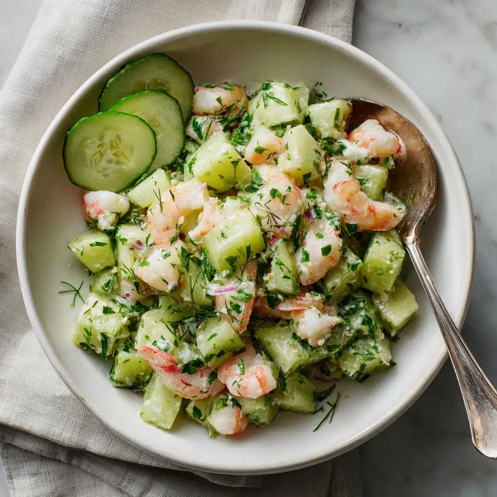 Cucumber Shrimp Salad Recipe - Recipe Image
