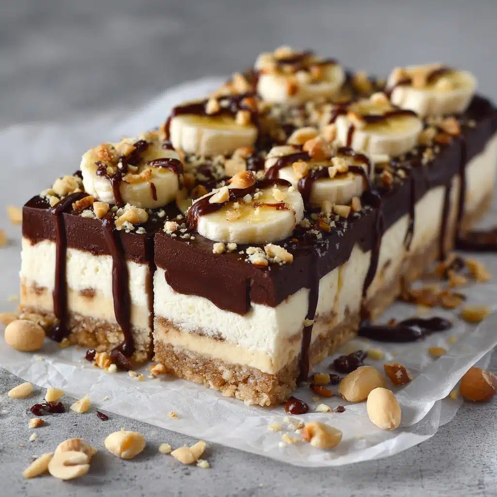 Frozen Banana Dessert Bars Recipe