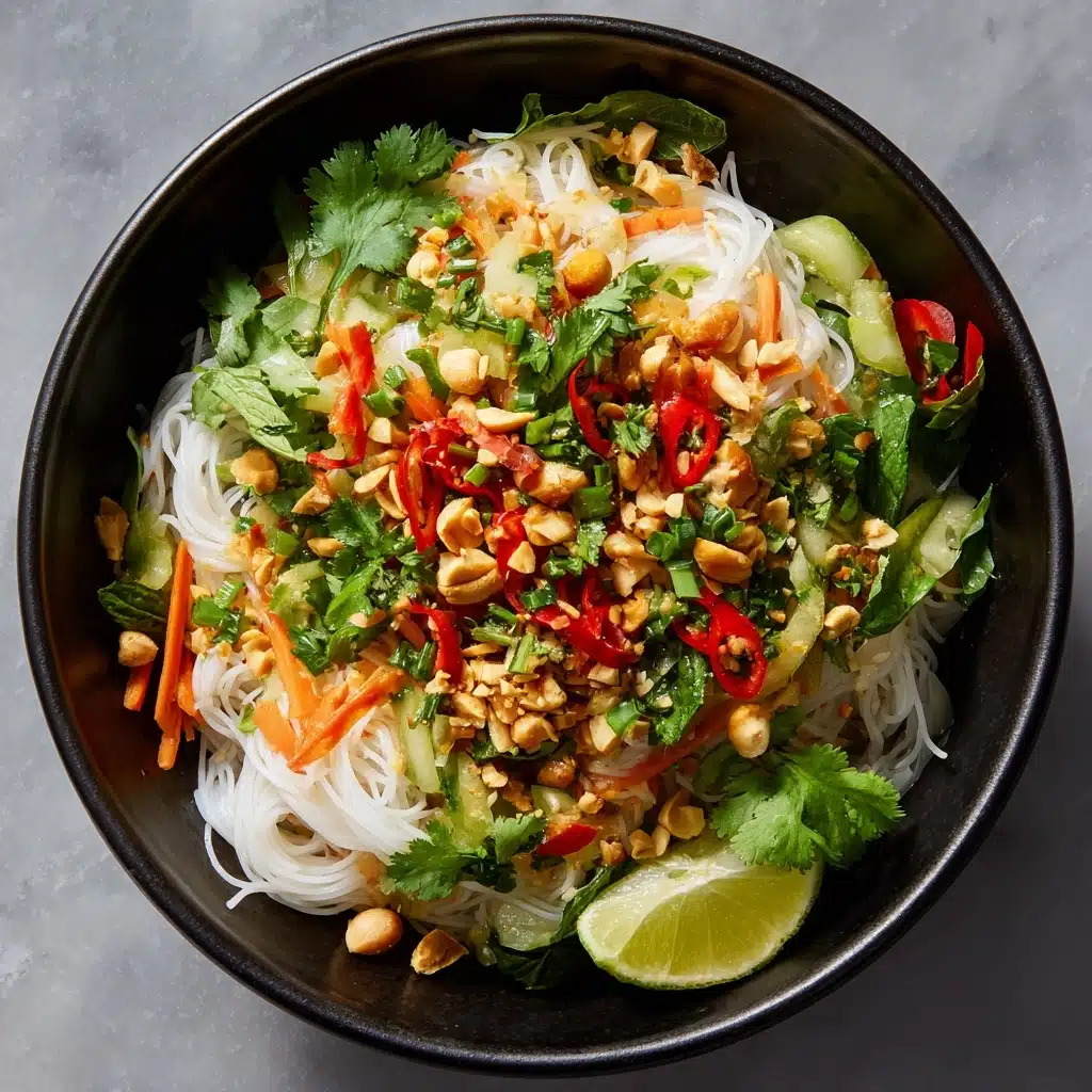 Vietnamese Noodle Salad with Tangy Dressing Recipe