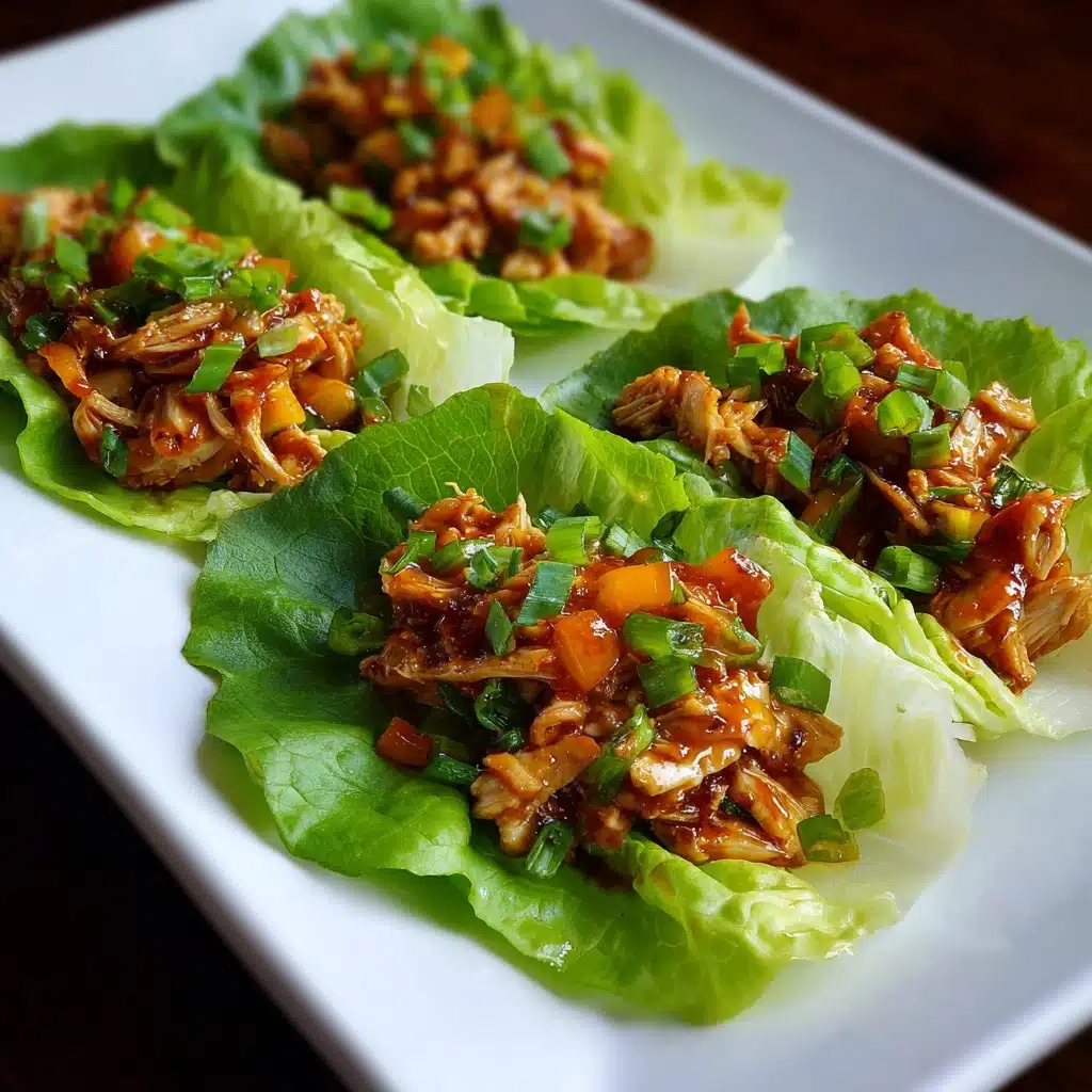 Thai Chicken Lettuce Wraps Recipe - Recipe Image