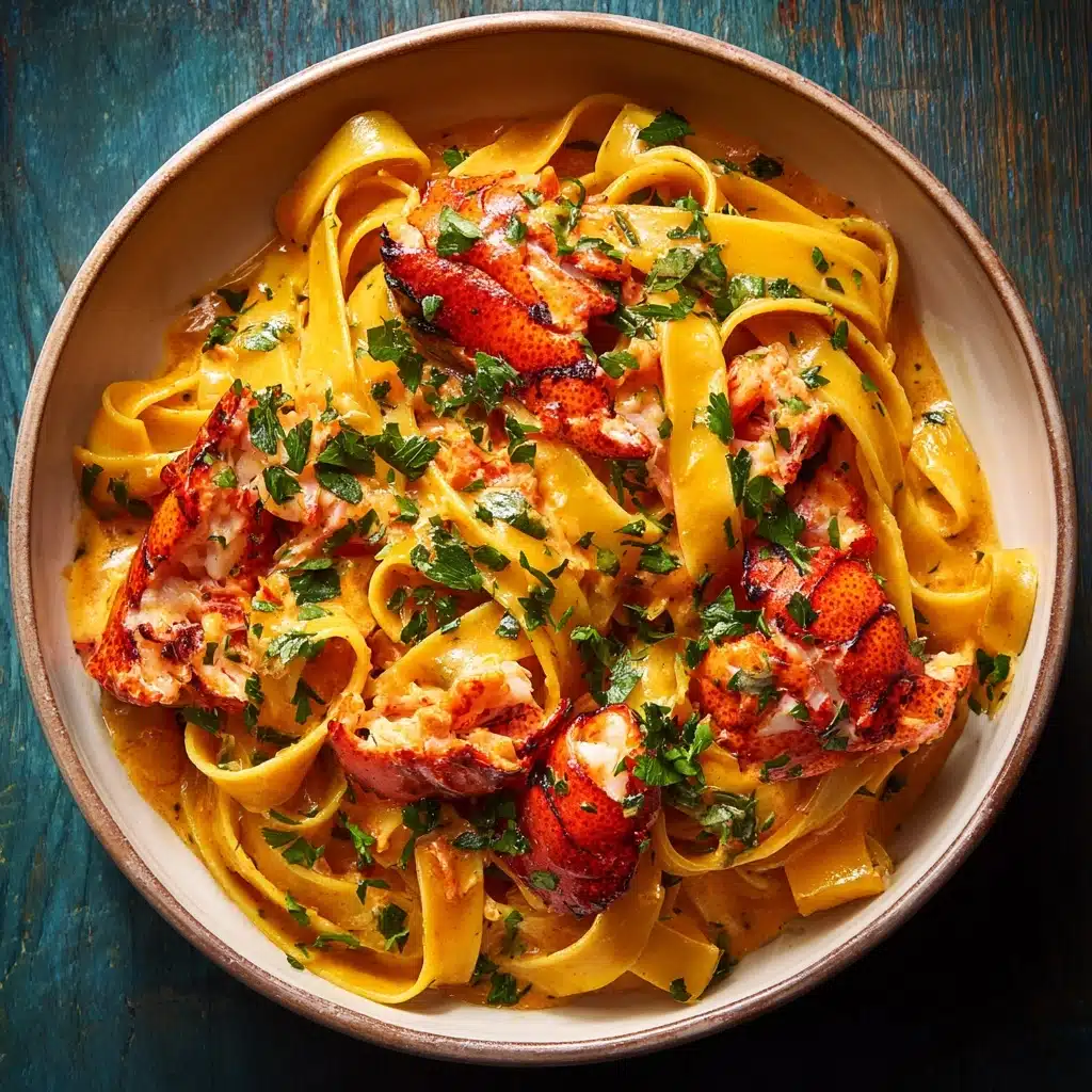 Creamy Spicy Lobster Pasta Recipe