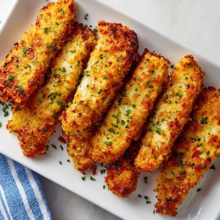 Crispy Parmesan Ranch Chicken Tenders Recipe