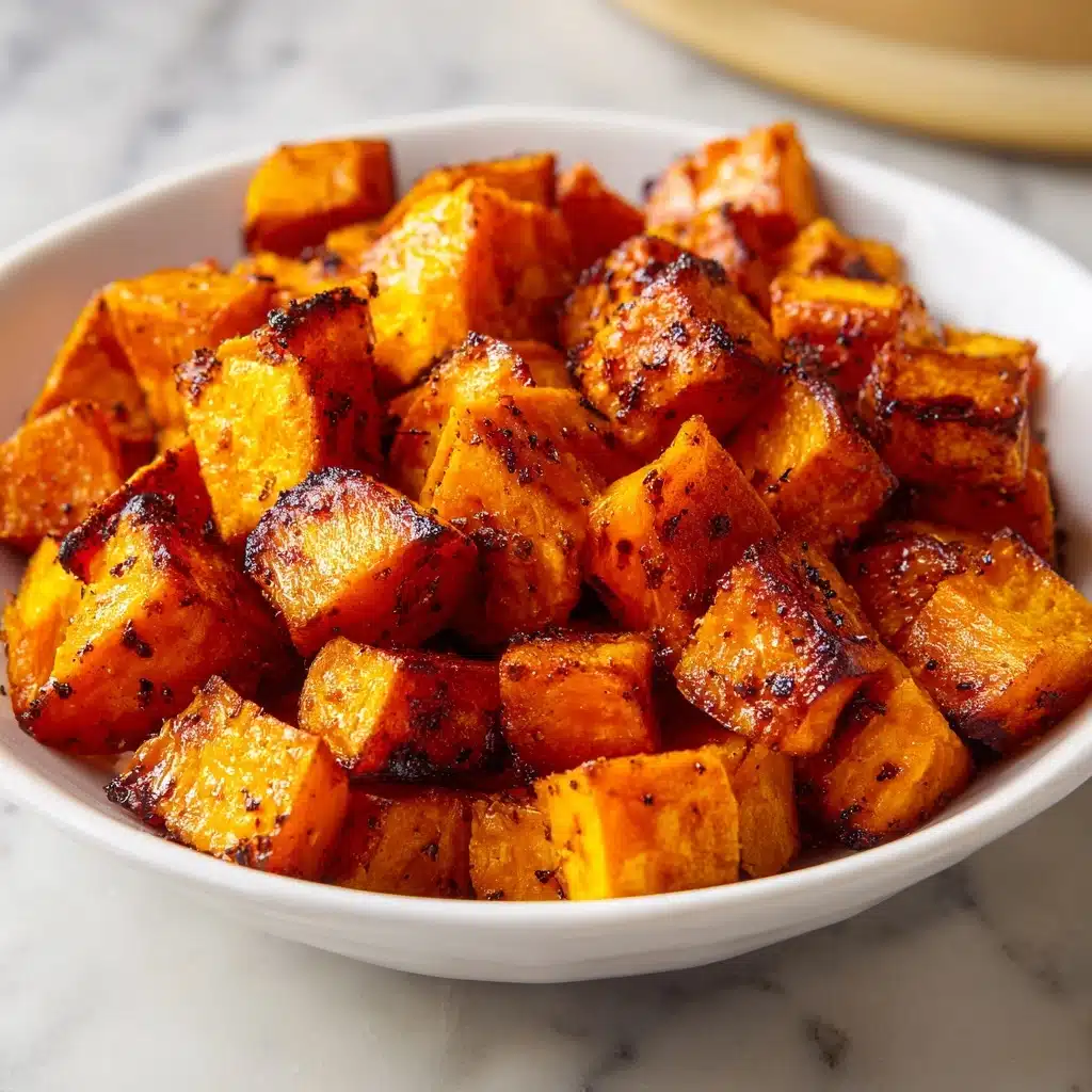 Crispy Roasted Sweet Potatoes Recipe