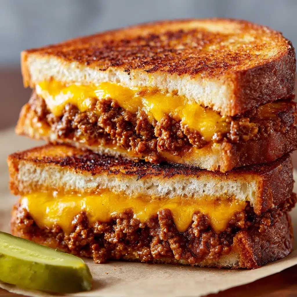 Grilled Cheese Sloppy Joes Recipe - Recipe Image