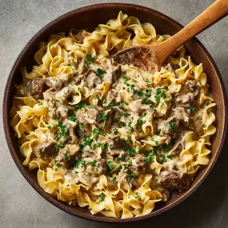 Old Fashioned Beef Stroganoff Recipe