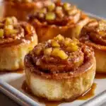Caramel Apple Cinnamon Rolls Recipe