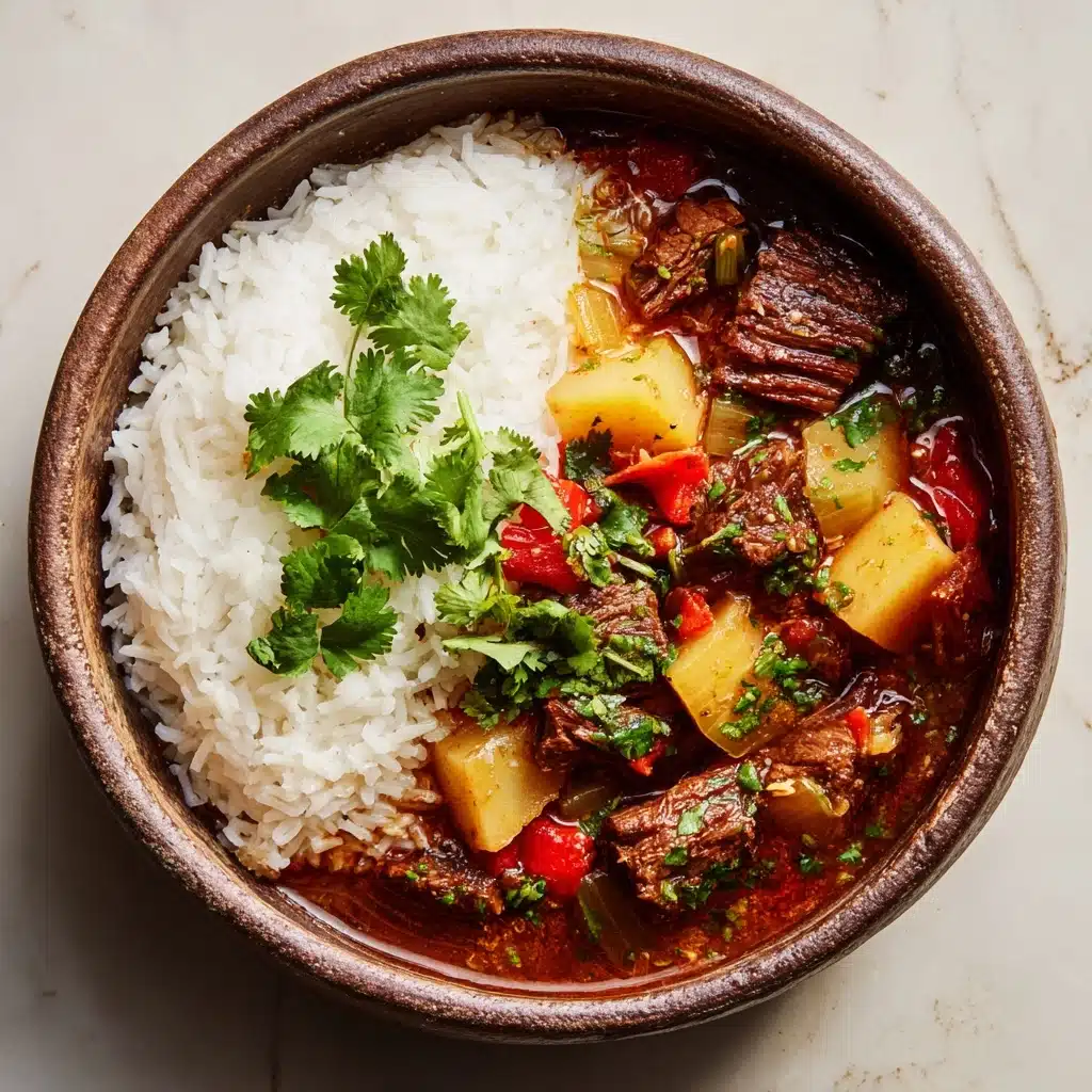 Persian Inspired Herb and Beef Stew with Rice: An Incredible Ultimate Recipe