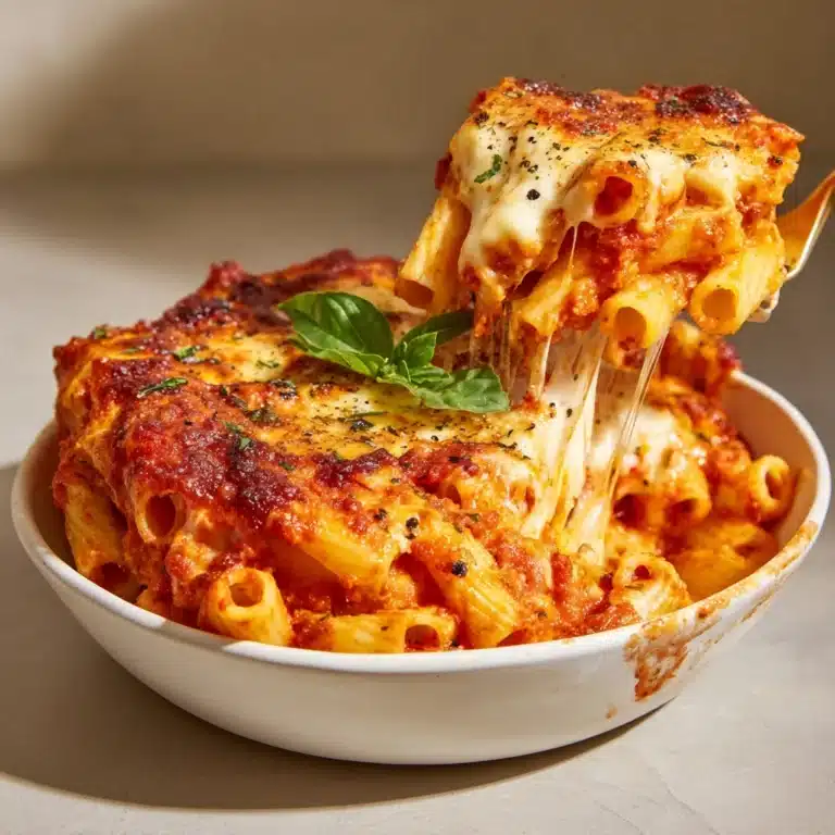 Three Cheese Baked Ziti: An Amazing Ultimate Recipe