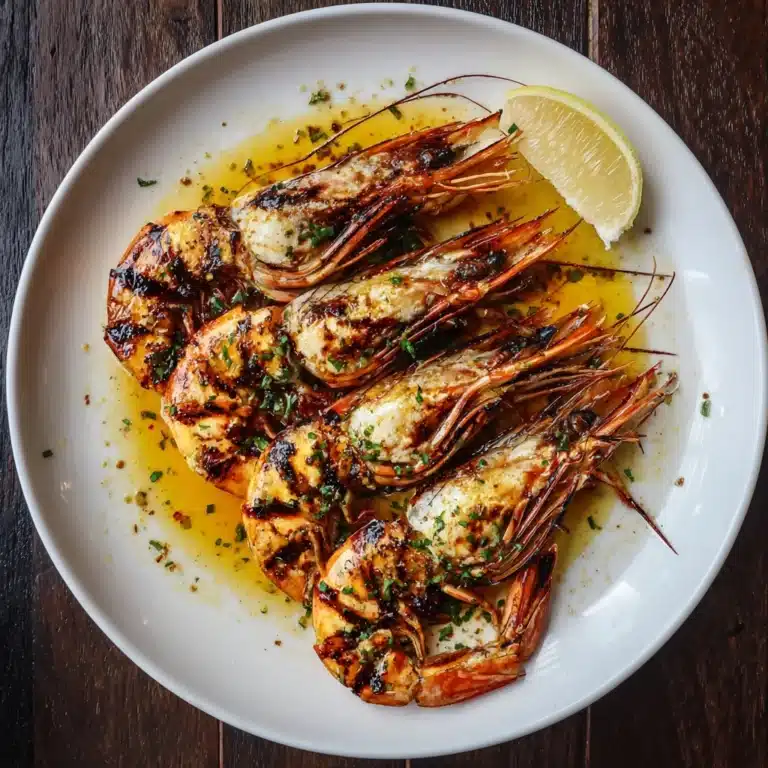 Char-Grilled King Prawns with Lemon: An Incredible Ultimate Recipe