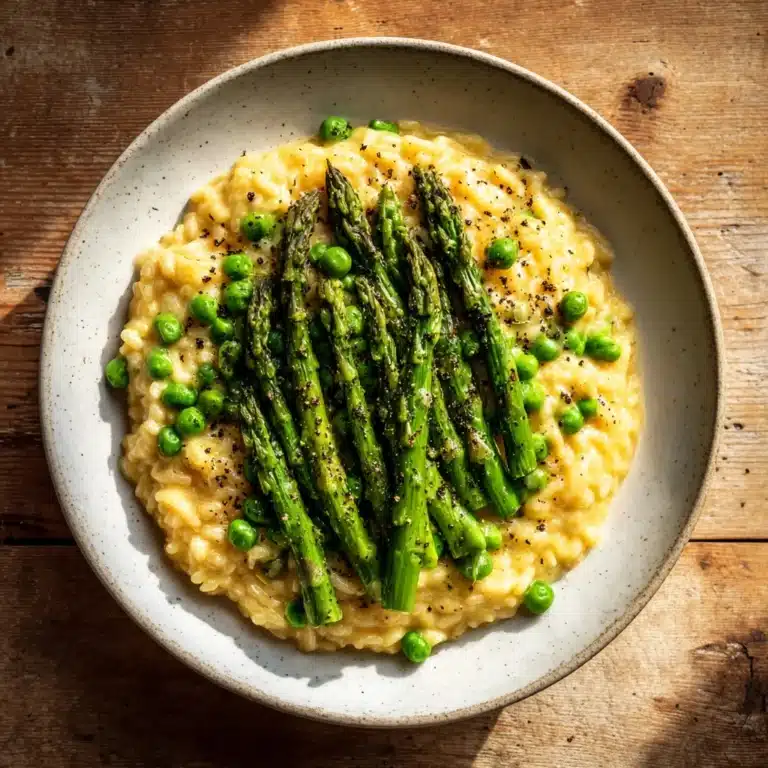 Spring Asparagus Risotto Recipe