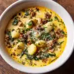 Creamy Parmesan Italian Sausage Ditalini Soup Recipe
